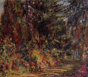 Claude Oscar Monet : The Path at Giverny